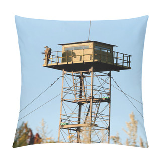 Personality  Border Guard Watchtower Pillow Covers