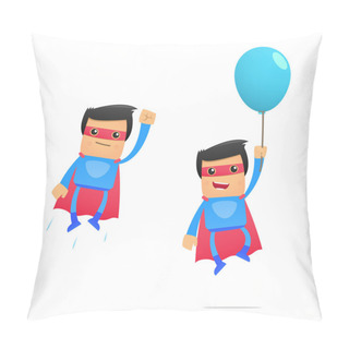 Personality  Set Of Funny Cartoon Superhero Pillow Covers
