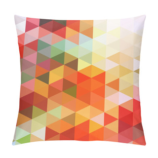Personality  Triangles Background Pillow Covers