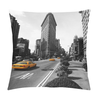 Personality  Flat Iron Building, New York City Usa.Black And White Photo Pillow Covers