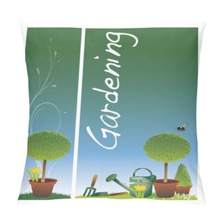 Personality  Garden Banners Pillow Covers