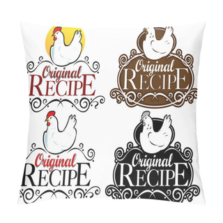Personality  Original Recipe Seal Pillow Covers
