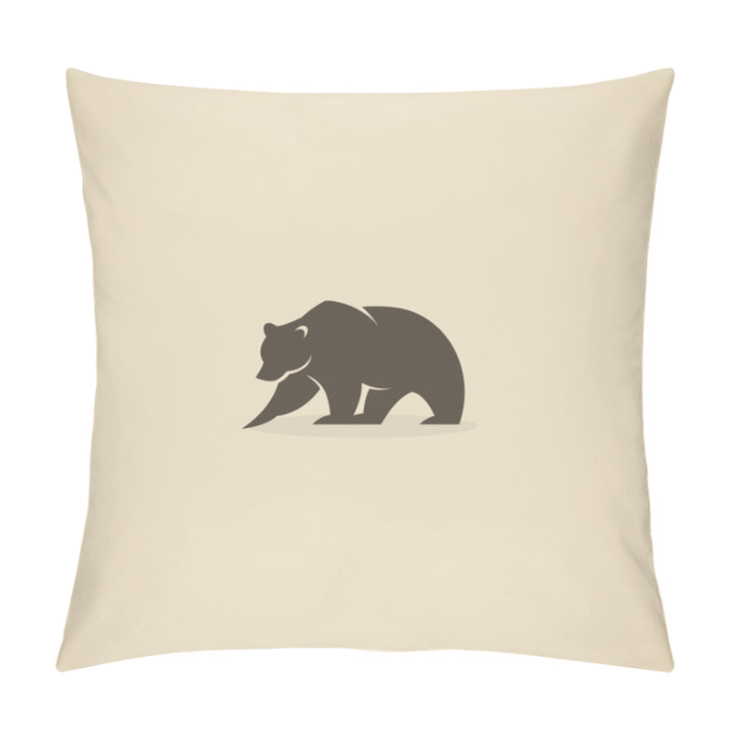 Personality  Bear label pillow covers
