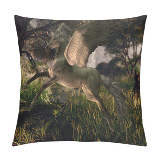 Personality  Forest Pegasus Pillow Covers