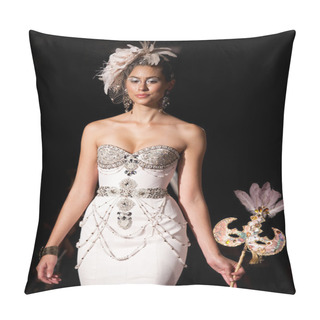 Personality  MELBOURNE - MARCH 19: A Model Showcases Designs By Judith Valente In The 2011 L'Oreal Melbourne Fashion Festival Pillow Covers
