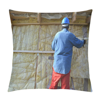 Personality  Builder  Insulating Wooden House With Mineral  Wool  Pillow Covers