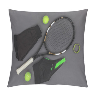 Personality  Tennis Equipment And Sportswear Pillow Covers