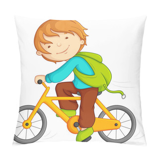 Personality  Boy Cycling Pillow Covers