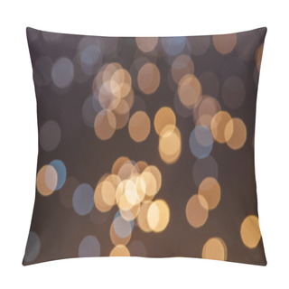 Personality  Abstract Festive Bokeh Texture Background Pillow Covers