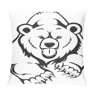 Personality  Grizzly Brown Bear Pillow Covers