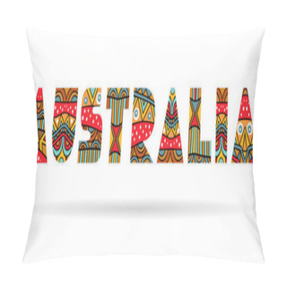 Personality  Australia Ornate Title Pillow Covers
