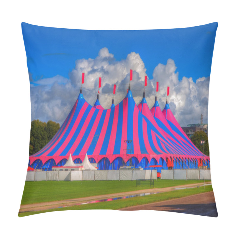 Personality  Big Top Circus Tent in HDR pillow covers