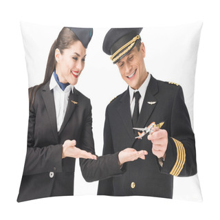 Personality  Stewardess And Pilot Pillow Covers