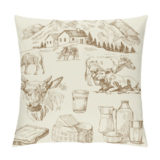 Personality  Farm - Hand Drawn Set Pillow Covers