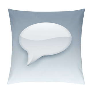 Personality  Speech Bubble Vector Illustration  Pillow Covers