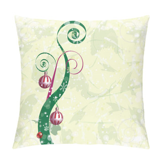 Personality  Christmas Background Pastel Pillow Covers