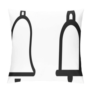Personality  Vector Bell Icon Symbol Pillow Covers