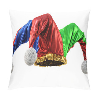Personality  Jester Hat Illustration Pillow Covers