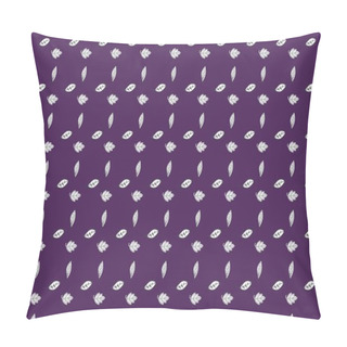 Personality  Colored Background With Different Accessories Pillow Covers