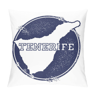 Personality  Tenerife Vector Map Grunge Rubber Stamp With The Name And Map Of Island Vector Illustration Can Pillow Covers