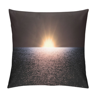 Personality  Dawn At Sea Pillow Covers