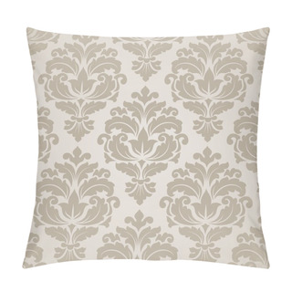 Personality  Seamless Damask Pattern. Pillow Covers