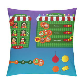 Personality  The Design Elements Of The Game Interface. Pillow Covers