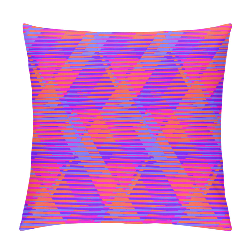 Personality  Abstract vector striped background pillow covers