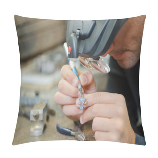 Personality  Skilled Jeweller Pillow Covers