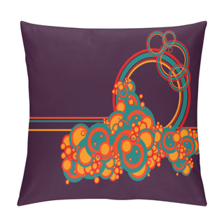 Personality  Abstract Circles Pillow Covers