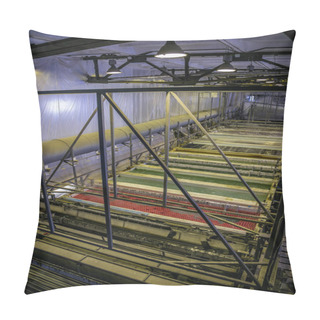 Personality  Etching Acid Containers For A Galvanization Process  Pillow Covers