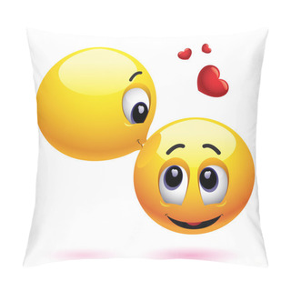Personality  Smiling Balls Pillow Covers