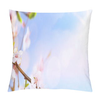 Personality  Art Spring Blossom Background Pillow Covers