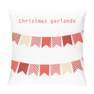 Personality  Christmas Garlands Pillow Covers