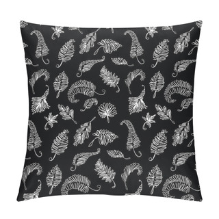 Personality  Pattern Of The Different Fantasy Leaves Pillow Covers