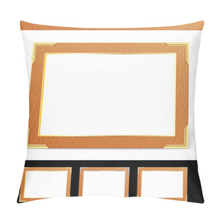 Personality  Set Of Vector Frames Pillow Covers