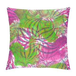 Personality  Seamless Watercolor Floral Pattern Pillow Covers