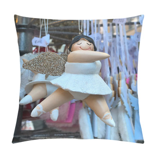 Personality  Christmas Ballerina Motifs, Curvy Ballerina. Christmas Decor Items. Funny Christmas Toy. Pillow Covers