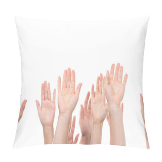 Personality  Raising Hands Pillow Covers