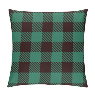 Personality  Seamless Tartan Pattern.  Pillow Covers