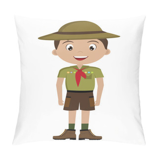 Personality  Avatar Boy With Colorful Clothes And Hat Pillow Covers
