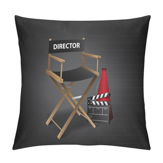 Personality  Movie Director Chair Pillow Covers