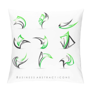 Personality  Business Abstract Icons Pillow Covers