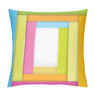 Personality  Cover Page Of The Book Wide Strips Background Joy Pillow Covers