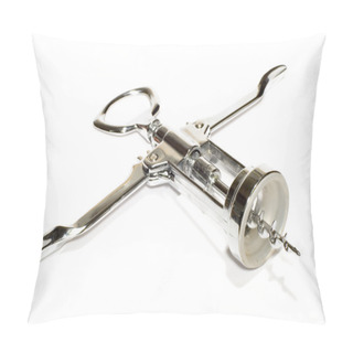 Personality  Corkscrew On White Pillow Covers