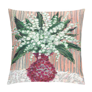 Personality  Bouquet Of Delicate Lily Pillow Covers