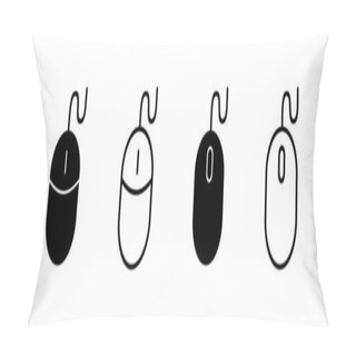 Personality  Mouse Icon Vector For Web And Mobile App. Click Sign And Symbol. Pointer Icon Vector. Pillow Covers