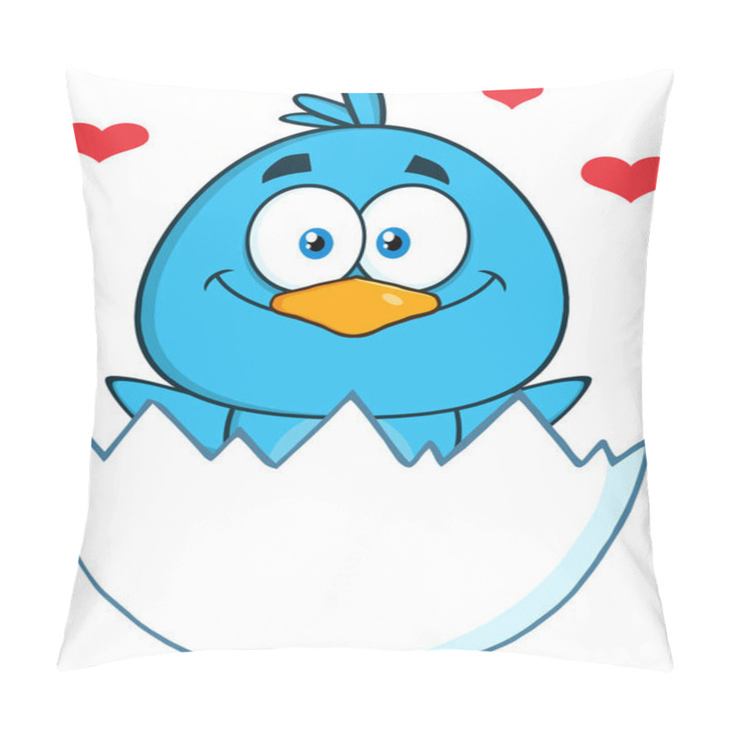 Personality   Bird  Hatching From An Egg pillow covers