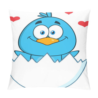 Personality   Bird  Hatching From An Egg Pillow Covers