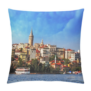 Personality  Istanbul At Sunset - Galata District, Turkey Pillow Covers
